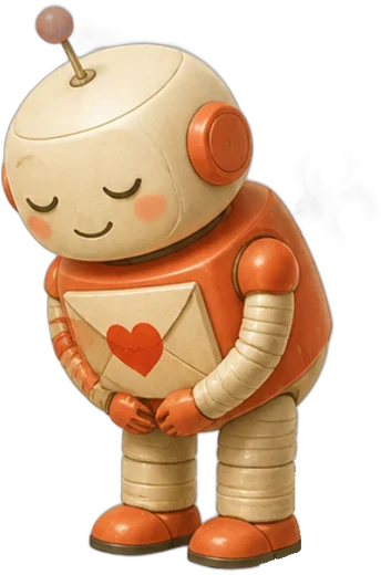 Kansha the robot bowing